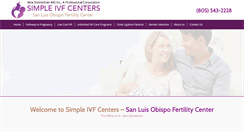 Desktop Screenshot of ccfertility.com